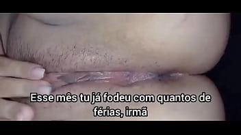 Esposa do corno gozando muito