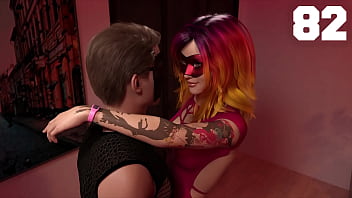 Fetish locator #82 flirting and planning to fuck the rainbow haired feminist
