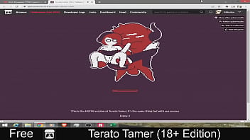 Terato Tamer Free Game Itchio Simulation 2d Adult Monsters Pixel Art Turn Based Combat thumbnail
