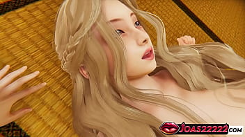 Seductive hatano miwa in red lingerie 3d hentai featuring desk cunnilingus and pov squirt in honey select 2
