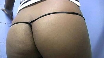 Hot couple having oral sex in gloryhole interracial 1