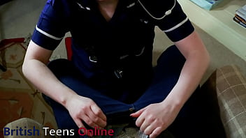 Nurse visits a patient for sperm sample