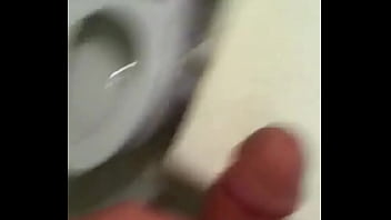 Big cock showing off and cumshot