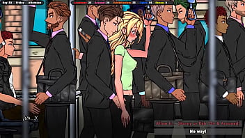 Jenny was offered to put sunscreen on her body but she prefers sperm