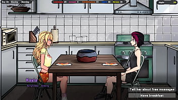 Jenny was offered to put sunscreen on her body but she prefers sperm