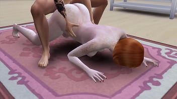 Sexy redhead used and penetrated