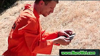 Asian busty babe gives slippery nuru massage 03