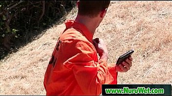 Asian busty babe gives slippery nuru massage 03