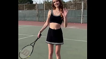 I play tennis better with my boobs out ️