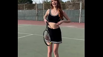 I play tennis better with my boobs out ️