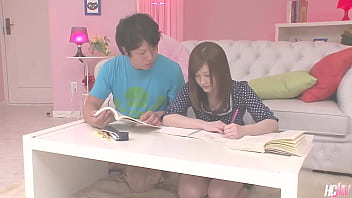 Slutty asian babe hikaru ayami gets pumped and cum sprayed