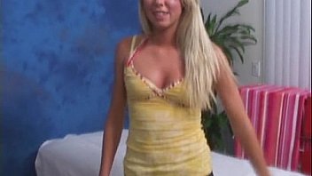 Sexy massage girl bounces on pecker