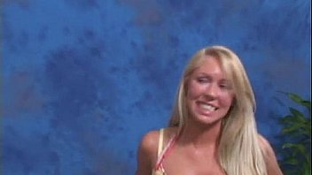 Sexy massage girl bounces on pecker