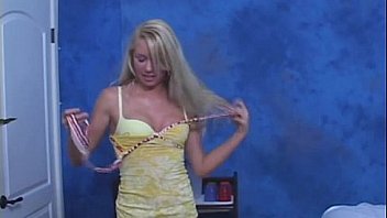 Sexy massage girl bounces on pecker