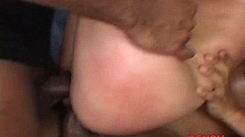 3 black dicks for skinny euro whore 32