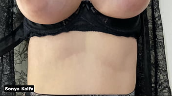 Step sis makes me horny after shower big round ass and big tits