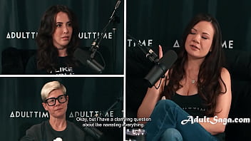 Chilling with a pretty pornstar and talking about thier favs