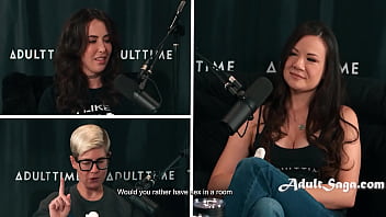 Chilling with a pretty pornstar and talking about thier favs