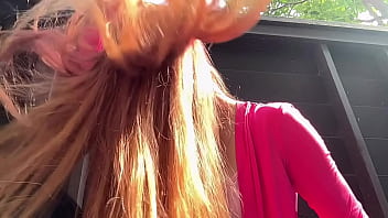 European stepmom artemisia love outside hair fetish slow mo