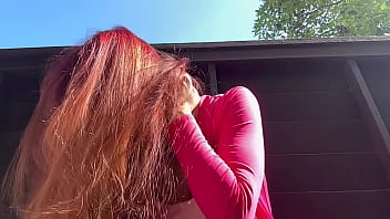 European stepmom artemisia love outside hair fetish slow mo