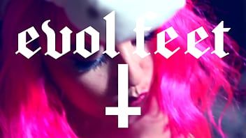 Captive unicorn for foot worship and wax play