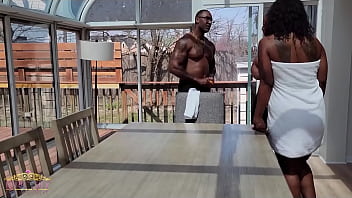 Busty ebony milf lyric sky working out 2 bbc