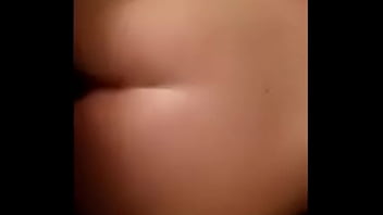 Blonde en public aspire à ma bite pov