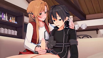 Asuna le hace ntr a kirito