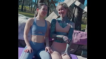 Miss flora and me enjoyed our stretches in the sun until answers in the comments now be creativeright an