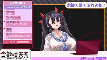 Virtual Youtuber Amane's Ten Countdown Cum Lewd Voice Her Huge Boobs Made By Hentai Artist Asanagi 2 27 Zero Repeat 20times Jerk Off Challenge thumbnail