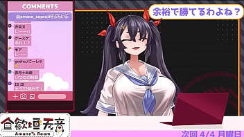 Virtual Youtuber Amane's Ten Countdown Cum Lewd Voice Her Huge Boobs Made By Hentai Artist Asanagi 2 27 Zero Repeat 20times Jerk Off Challenge thumbnail