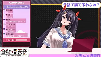 Virtual Youtuber Amane's Ten Countdown Cum Lewd Voice Her Huge Boobs Made By Hentai Artist Asanagi 2 27 Zero Repeat 20times Jerk Off Challenge thumbnail