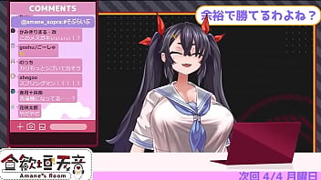 Virtual Youtuber Amane's Ten Countdown Cum Lewd Voice Her Huge Boobs Made By Hentai Artist Asanagi 2 27 Zero Repeat 20times Jerk Off Challenge thumbnail