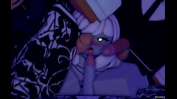 Magical chick gets 3 cocks only for them