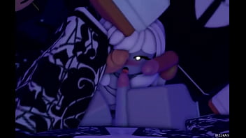 Magical chick gets 3 cocks only for them