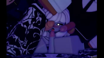 Magical chick gets 3 cocks only for them