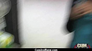 Ebony entertains a group of whites 9