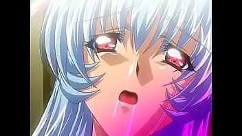 Hentai blue hair woman tied up and played with Hentai blue hair woman tied up and played with
