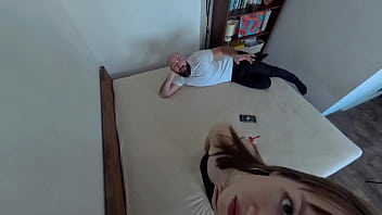 Picked up babe from a party and recorded her on security camera