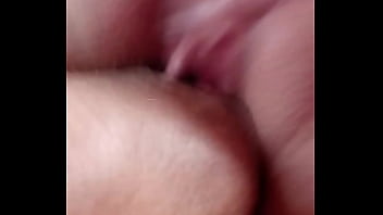 Hot girl had her thumb out now her pussies out