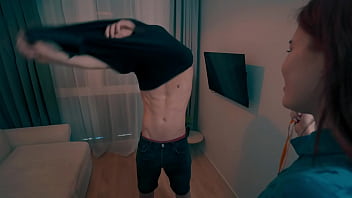 Special blue dress red curls and a forbidden surprise