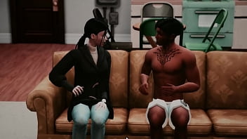 The sims 4 a vizinha fez uma visita