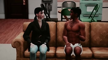 The sims 4 a vizinha fez uma visita