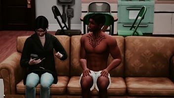 The sims 4 a vizinha fez uma visita