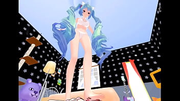 Mmd miku stomping