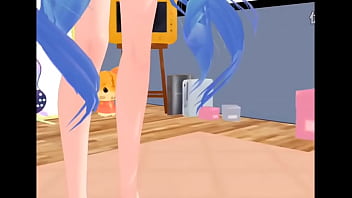 Mmd miku stomping