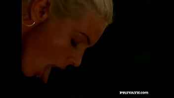 Christina gives this guy a blowjob before he fucks her pussy and ass