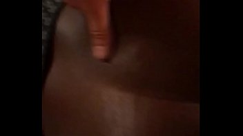 Oiled up phat black ass jiggles all over my dick until we both cum