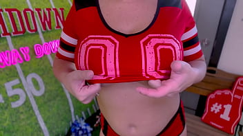 Quinn waters big tits peite milf cougar football fantasy big cock pov fuck and suck and huge load cum swallow