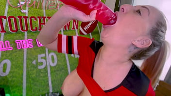 Quinn waters big tits peite milf cougar football fantasy big cock pov fuck and suck and huge load cum swallow